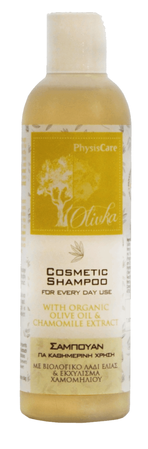 Șampon cu ulei de măsline organic și extract de mușețel, 100 ml