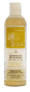Șampon cu ulei de măsline și extract mușețel, 250 ml