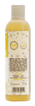 Șampon cu ulei de măsline organic și extract de mușețel, 100 ml
