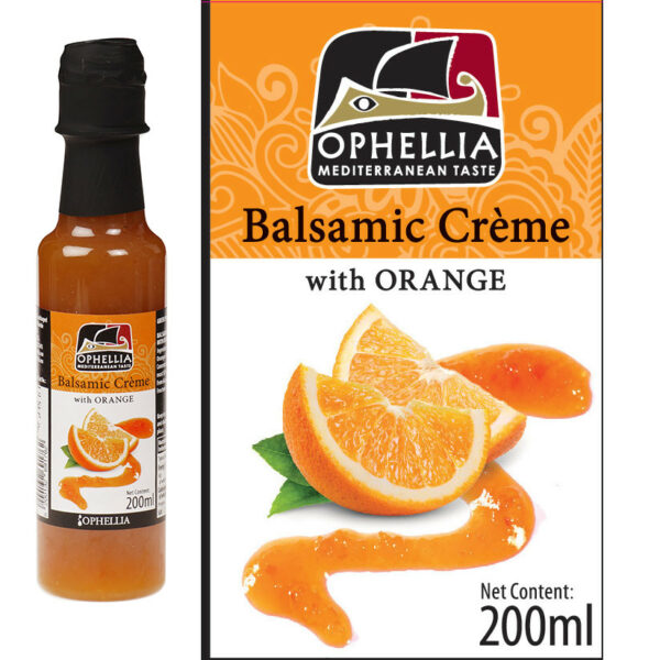 Eliada- Cremă de oțet balsamic cu portocale-BIO